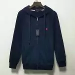 long sleeves t shirt ralph lauren sport zipper for pony shirt blue